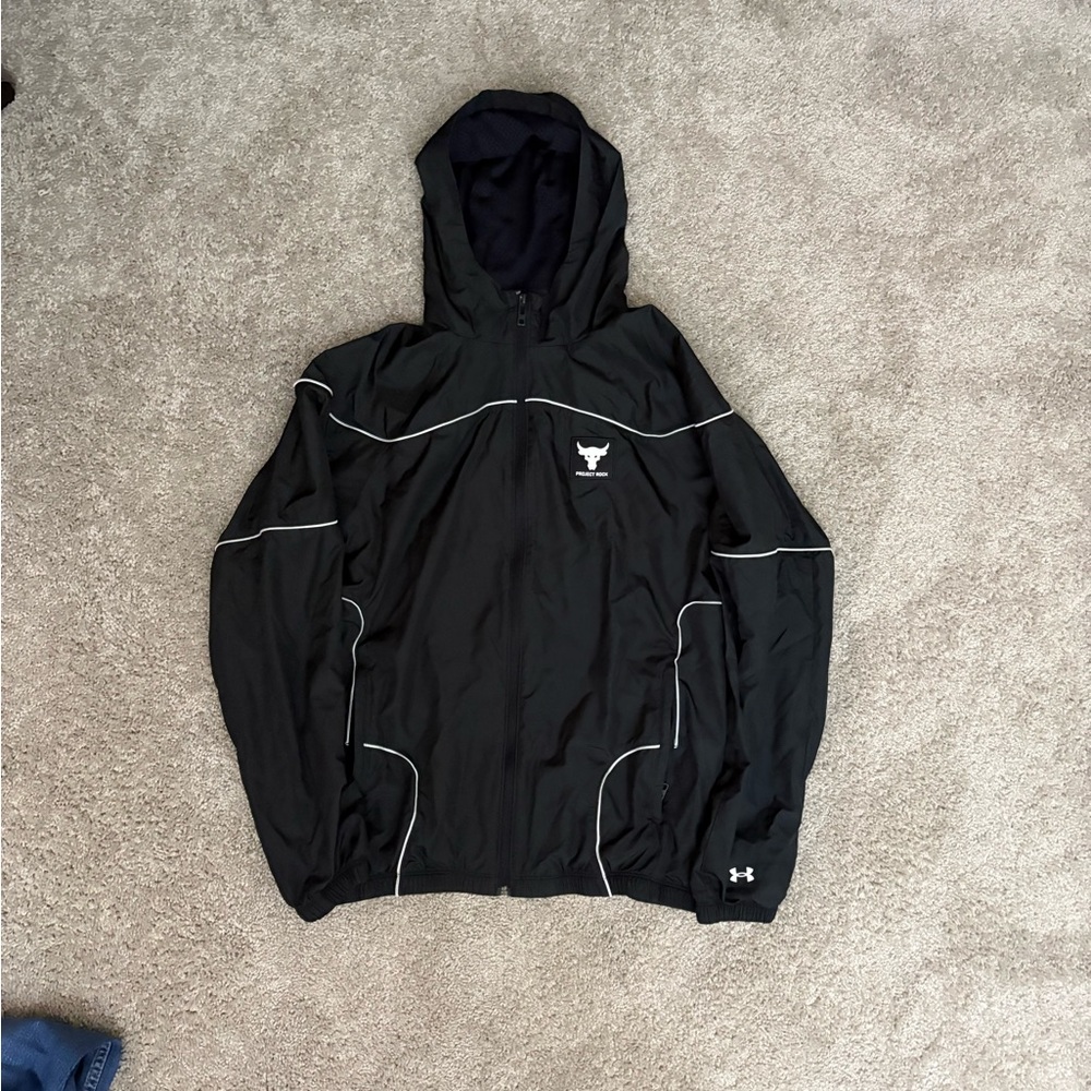 Under Armour Black Hooded Jacket